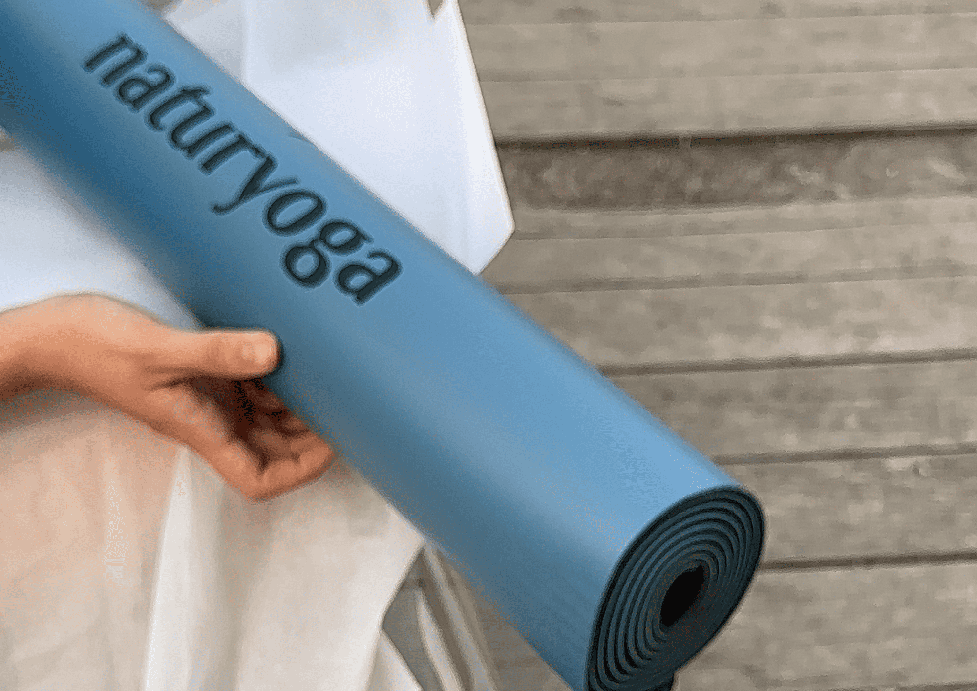 Esterilla de Yoga Antideslizante Basic Germany Lila (100% Poliester, Vinili  HQ)